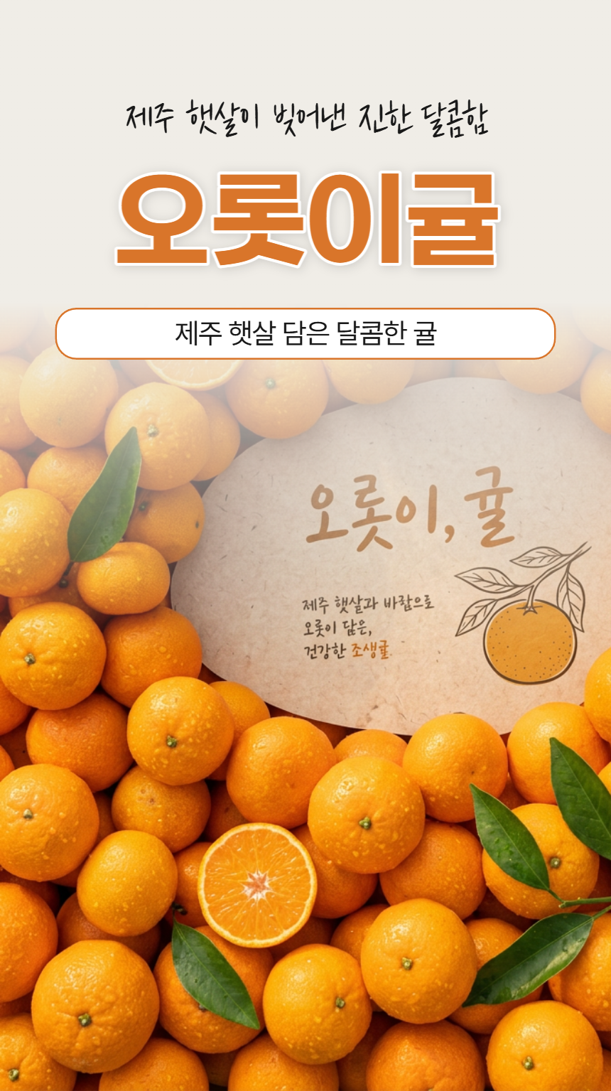 오롯이귤 산지직송